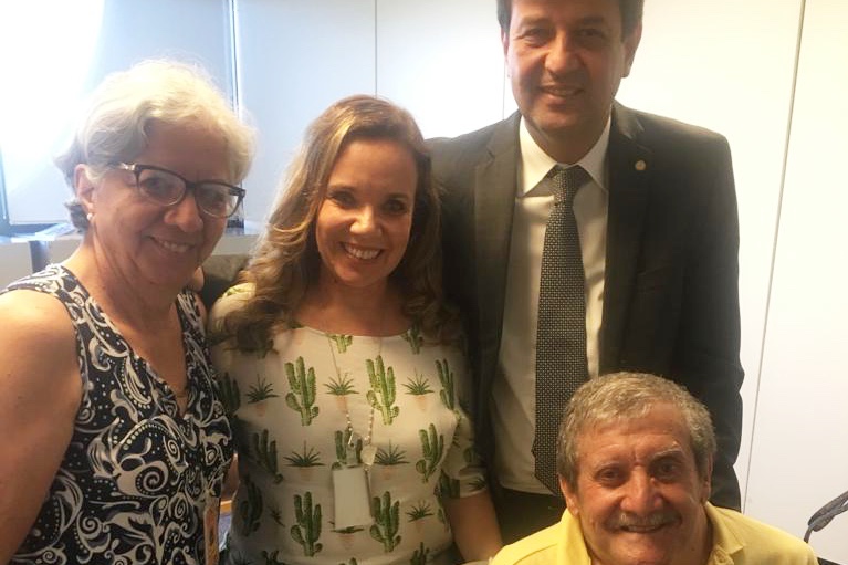 AFAG se reúne com futuro ministro da saúde Luiz Mandetta em Brasília