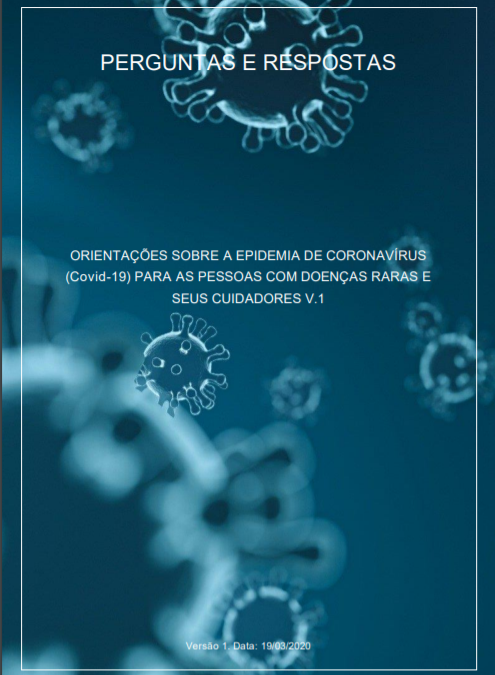 Febrararas publica cartilha sobre Coronavírus e Doenças Raras